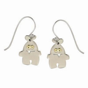 Luvinx Emoti Silver Earrings