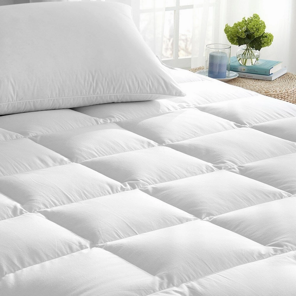 Luxury Home Super Soft Hypoallergenic Down Alternative Mattress Topper