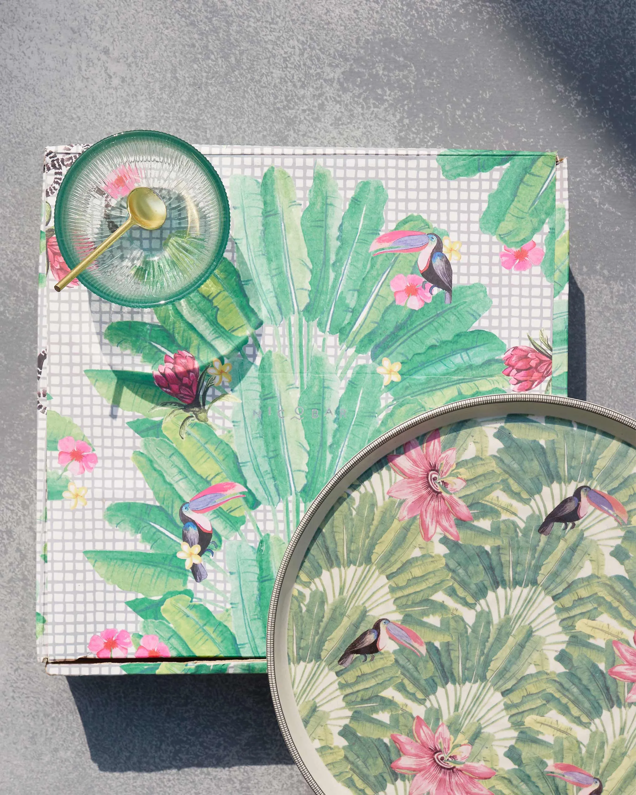 Madagascar Chip & Dip Platter sheet set, pillowcase