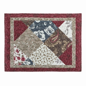 Madison Floral and Leaf Patchwork Pillow Sham pillowcases,cotton pillow covers,bed linen