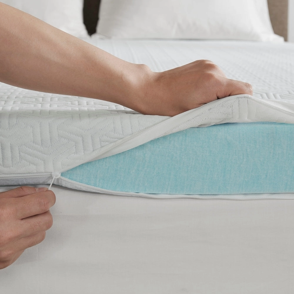 Madison Park 3-inch Memory Foam with 3M Cover Mattress Topper