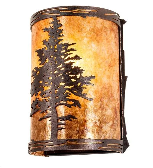 Mahogany Bronze Tamarack Wall Sconce dining table decor, bar servingware
