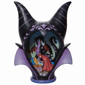 Maleficent Headdress Scene Decorative Mirror,Wall Mirror