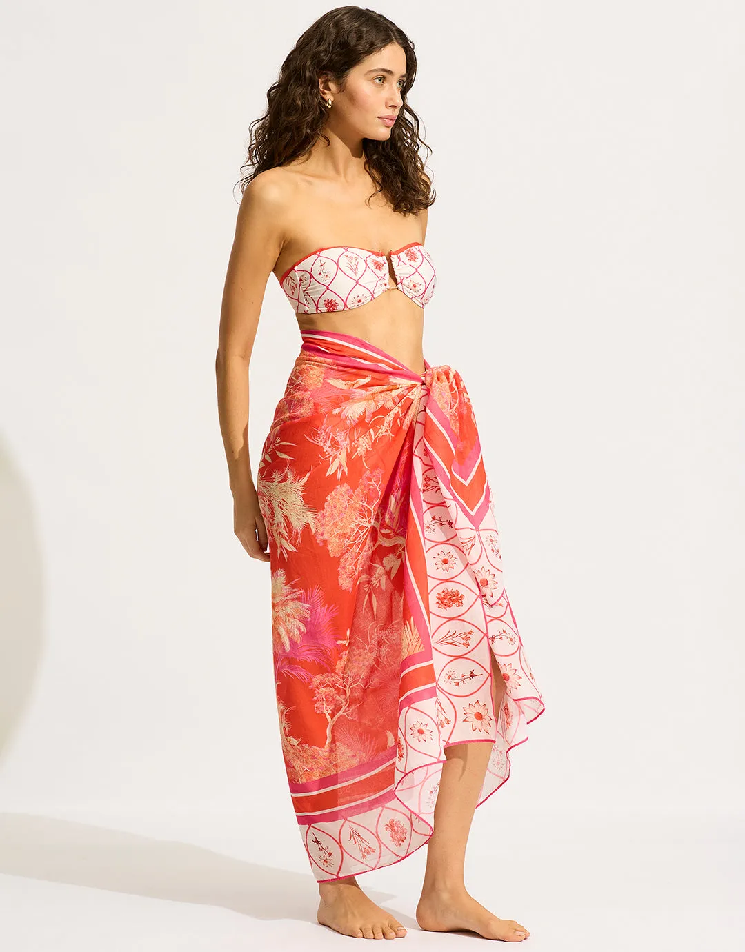 Marbella Sarong - Flame
