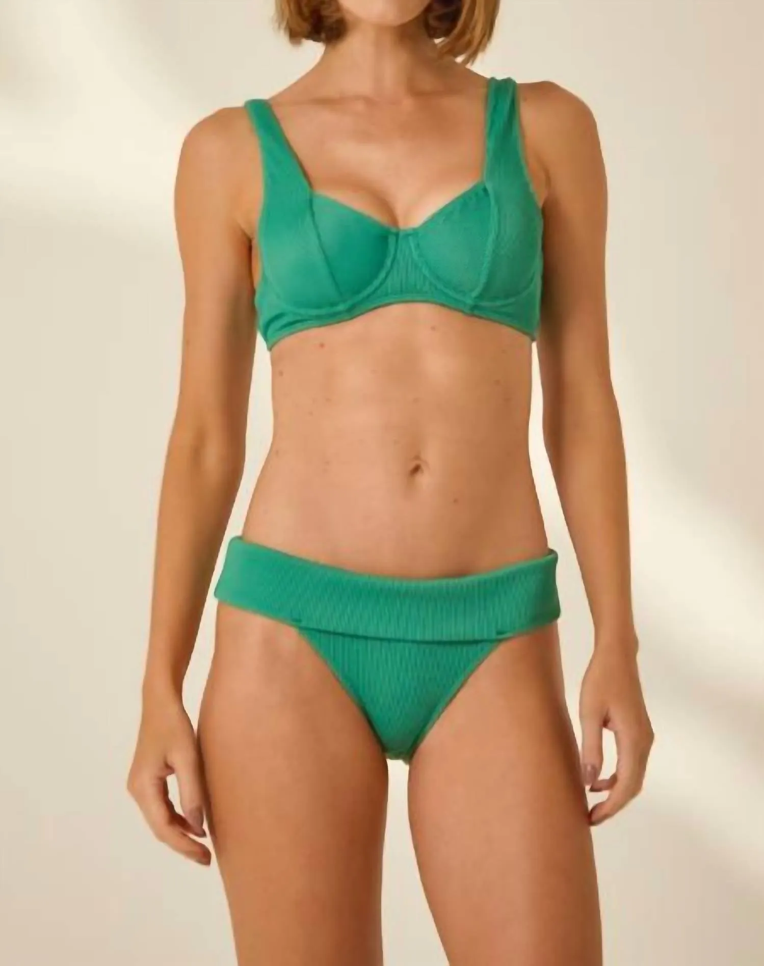 Mari Bikini Set In Emerald Green