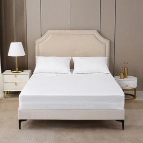 Marina Decoration Soft 100% Waterproof Bed Bug Proof Encasement Mattress Cover Invisible Zipper Mattress Protector mattress pads,mattress topper,bed protection