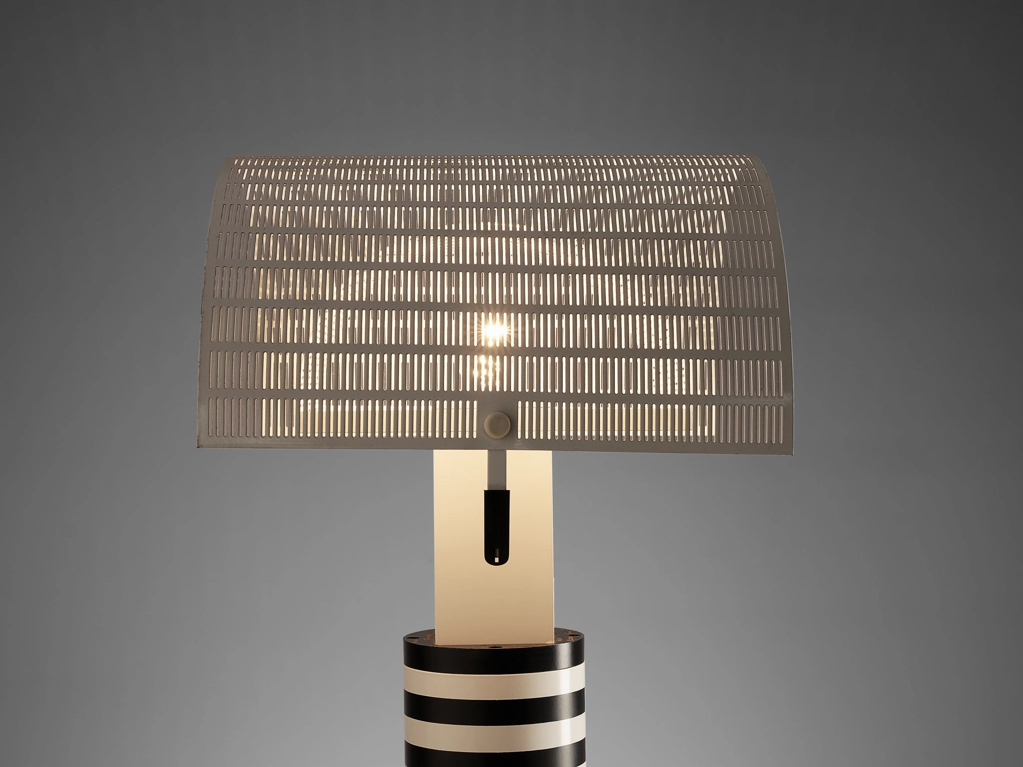 Mario Botta for Artemide Bicolor Shogun Table Lamp