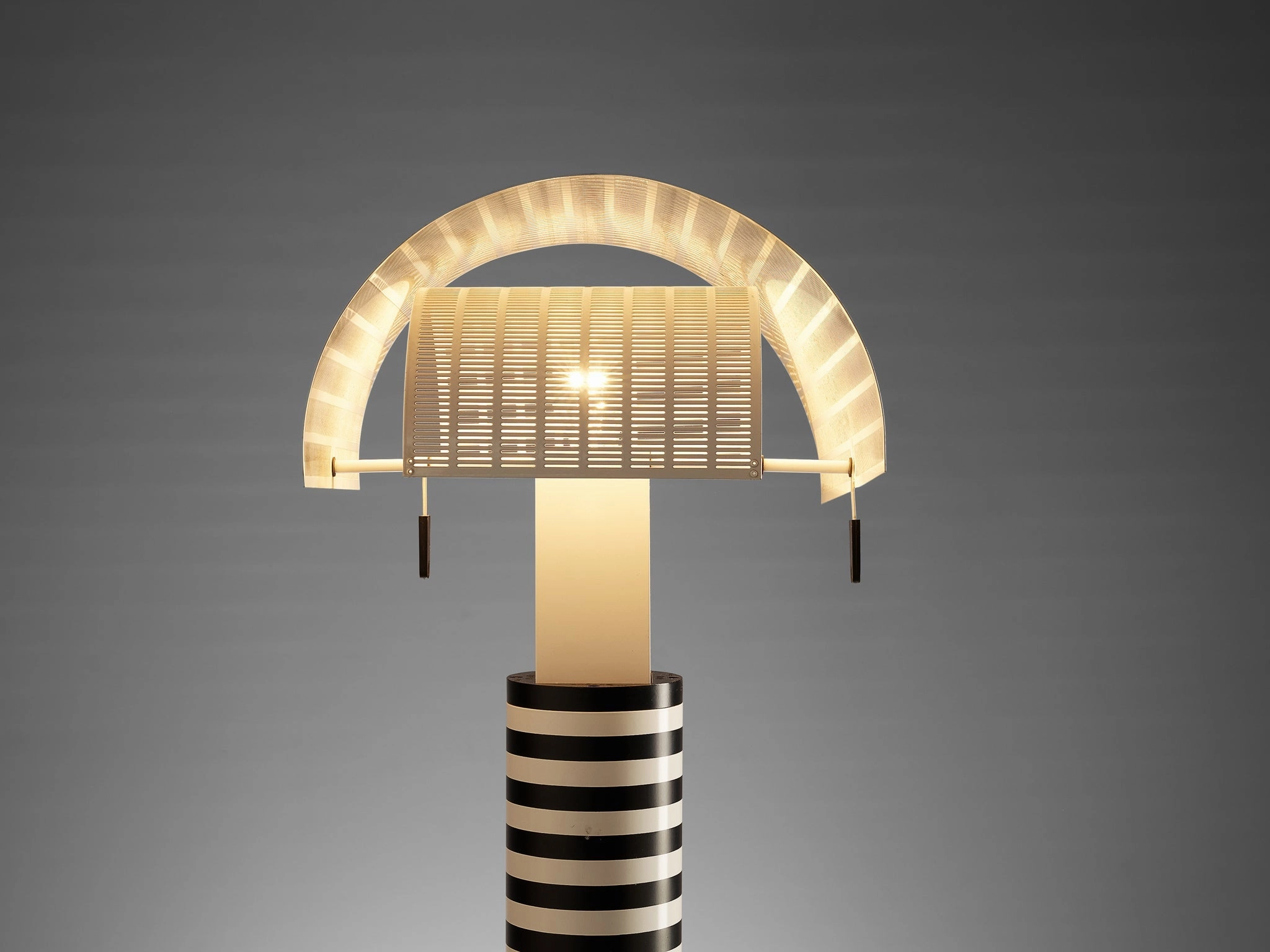 Mario Botta for Artemide Bicolor Shogun Table Lamp