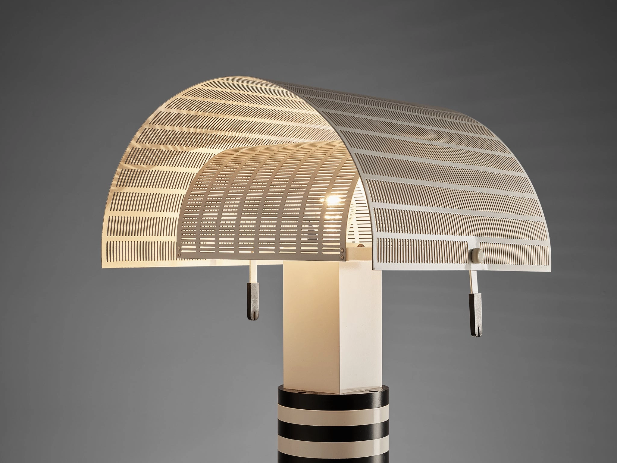 Mario Botta for Artemide Bicolor Shogun Table Lamp