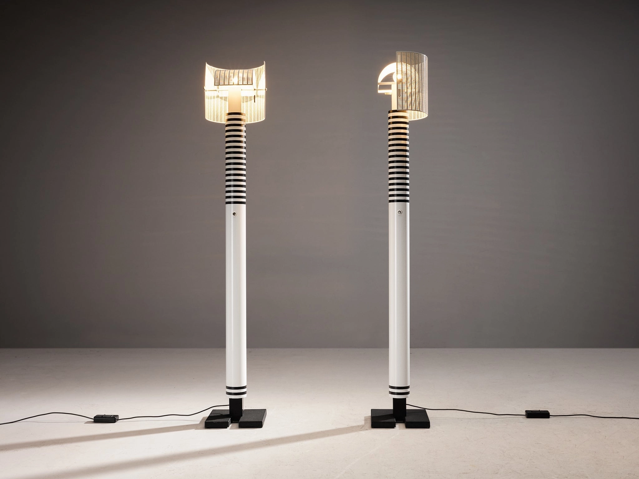 Mario Botta for Artemide Shogun Floor Lamps