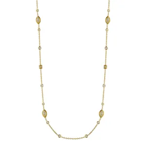 Marquise & Rondel Unit Chain