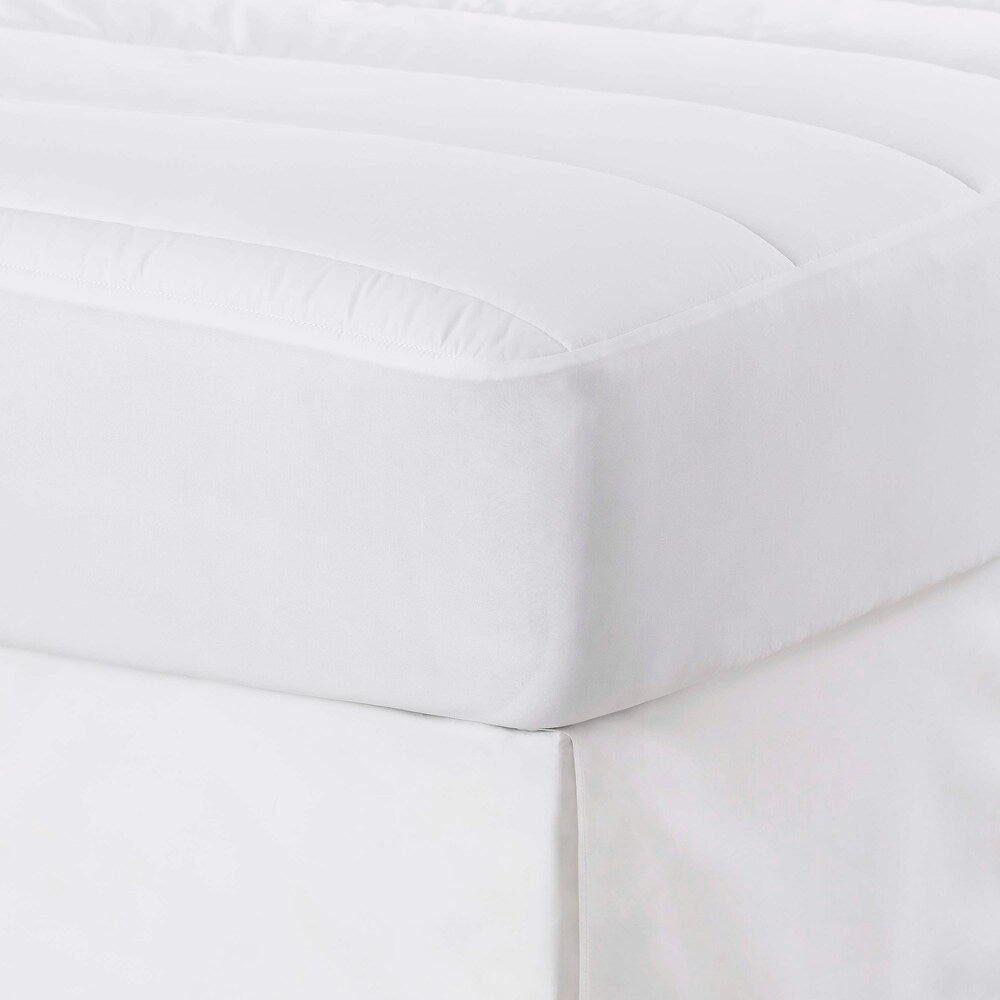 Martex Purity White Mattress Pad powered by SILVERbac mattress pads,mattress topper,bed protection