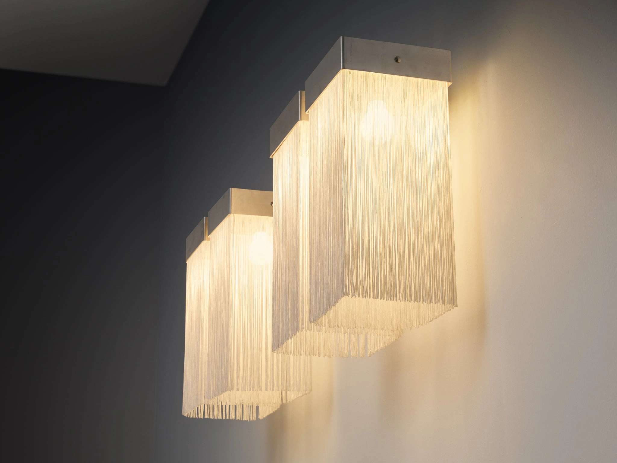 Massimo Vignelli for Arteluce Pair of '259/2' Wall Lights