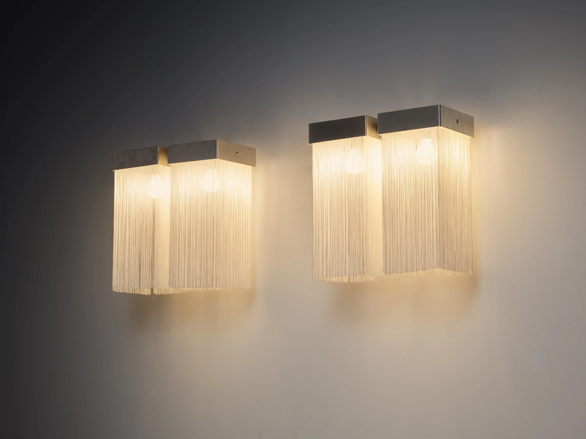 Massimo Vignelli for Arteluce Pair of '259/2' Wall Lights