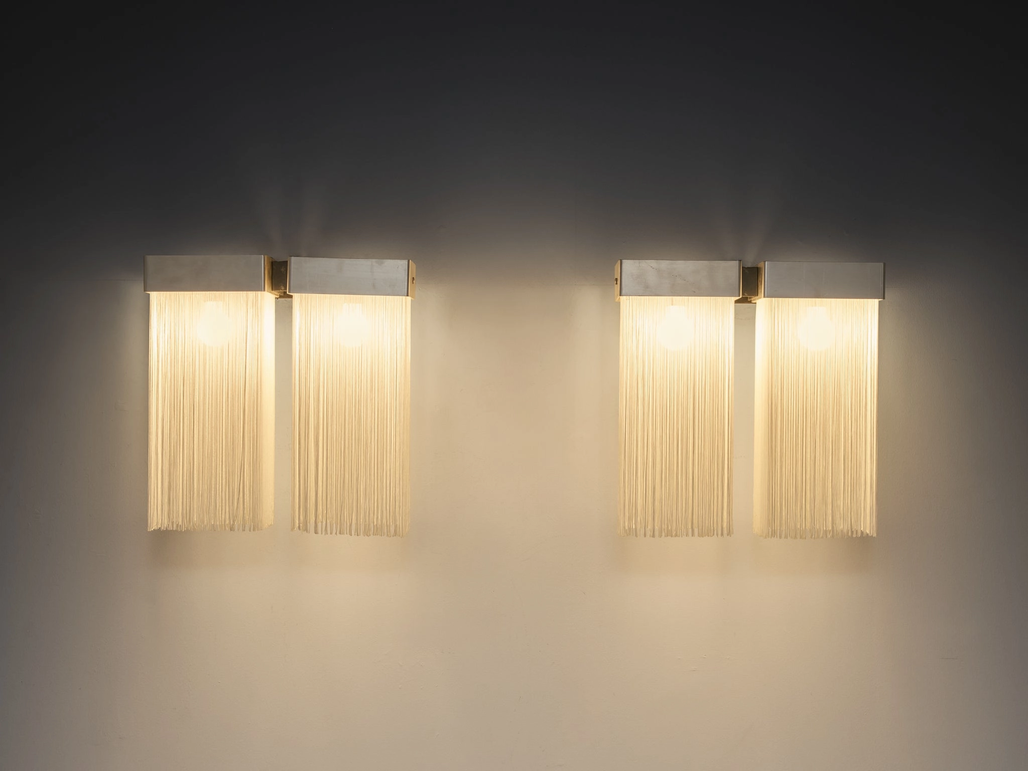 Massimo Vignelli for Arteluce Pair of '259/2' Wall Lights