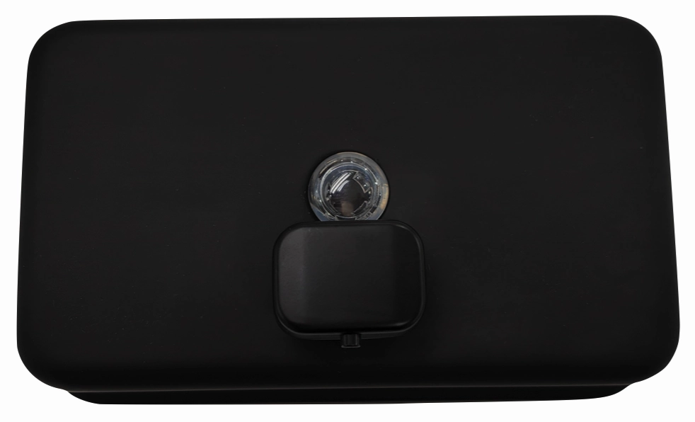 Matt Black S'Steel Wall Mount Soap Dispenser