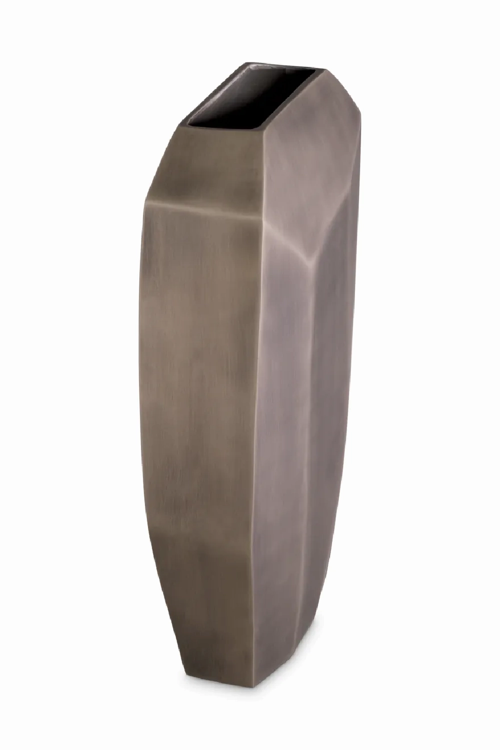 Matte Nickel Vase | Eichholtz Linos