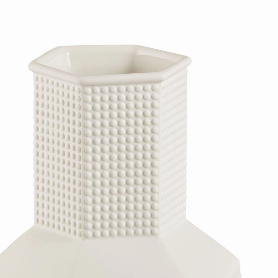 Matte Porcelain Studded Vase | Jonathan Adler Charade