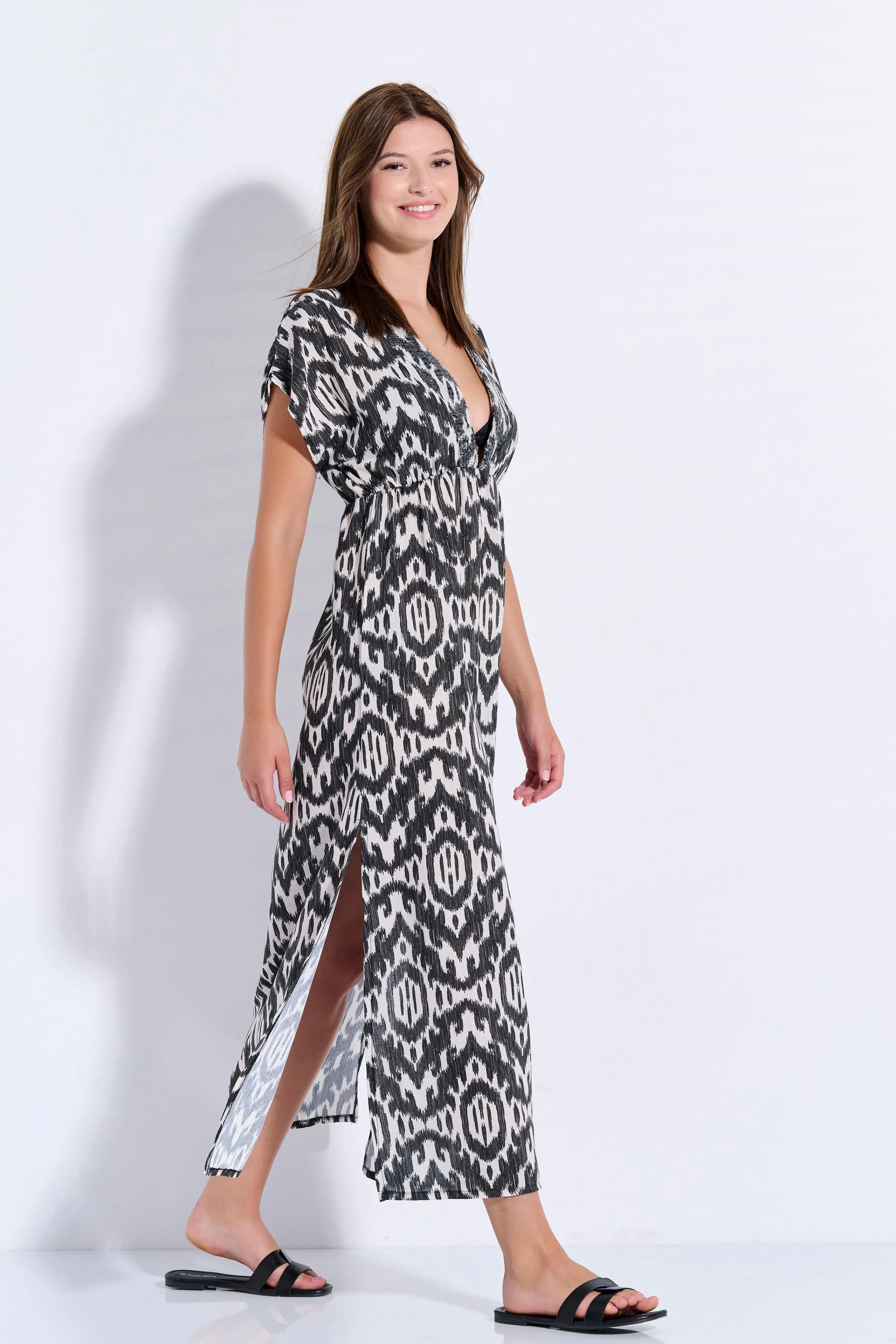 Maxi Sequin Dress (8087)