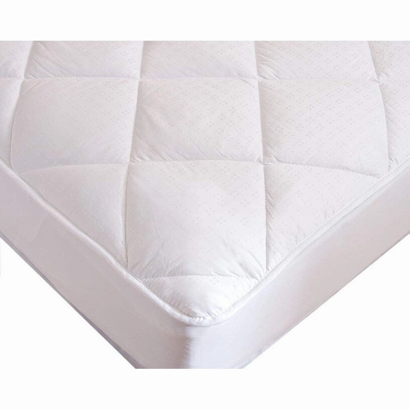 Maxi Deluxe Luxurious 300 Thread Count Cotton Fitted Mattress Pad
