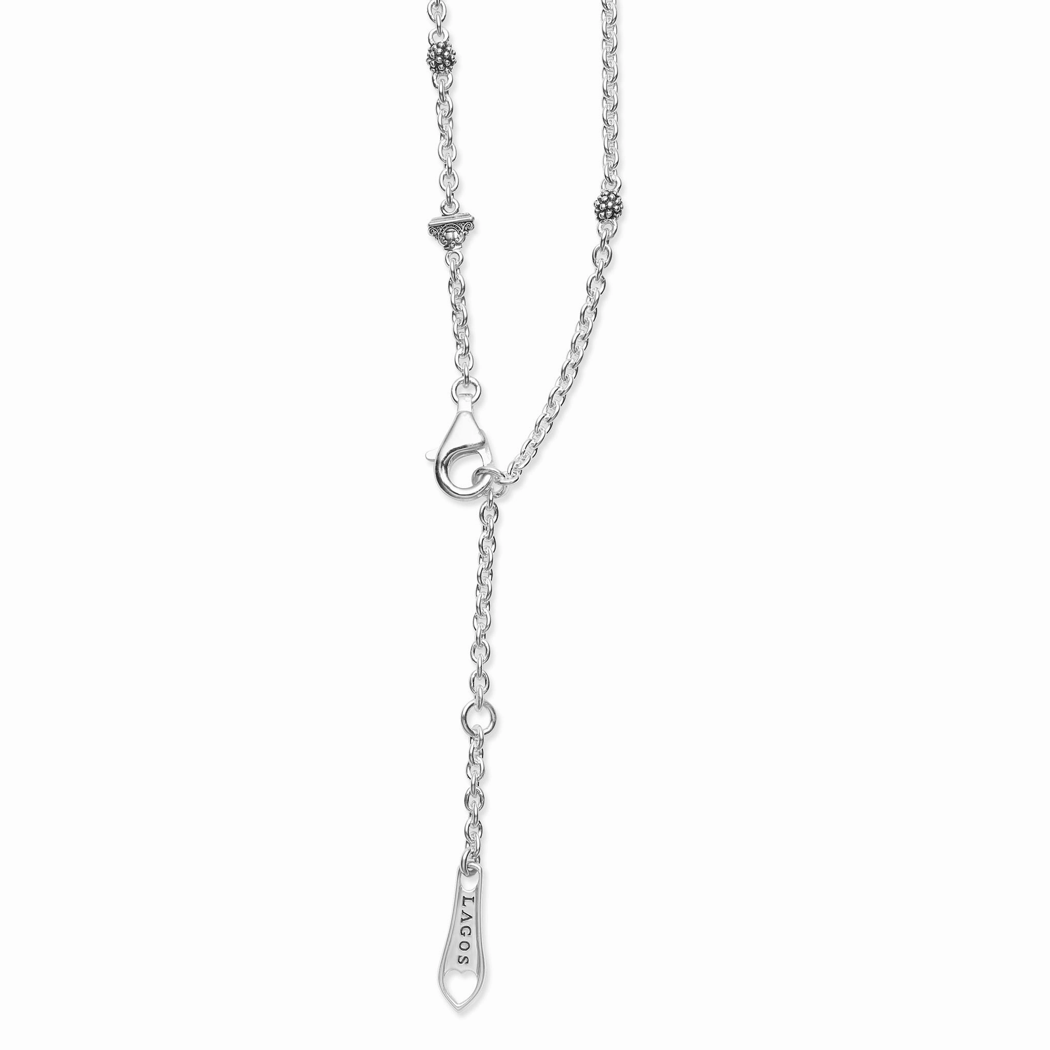 Maya Mother of Pearl Flower Pendant Necklace