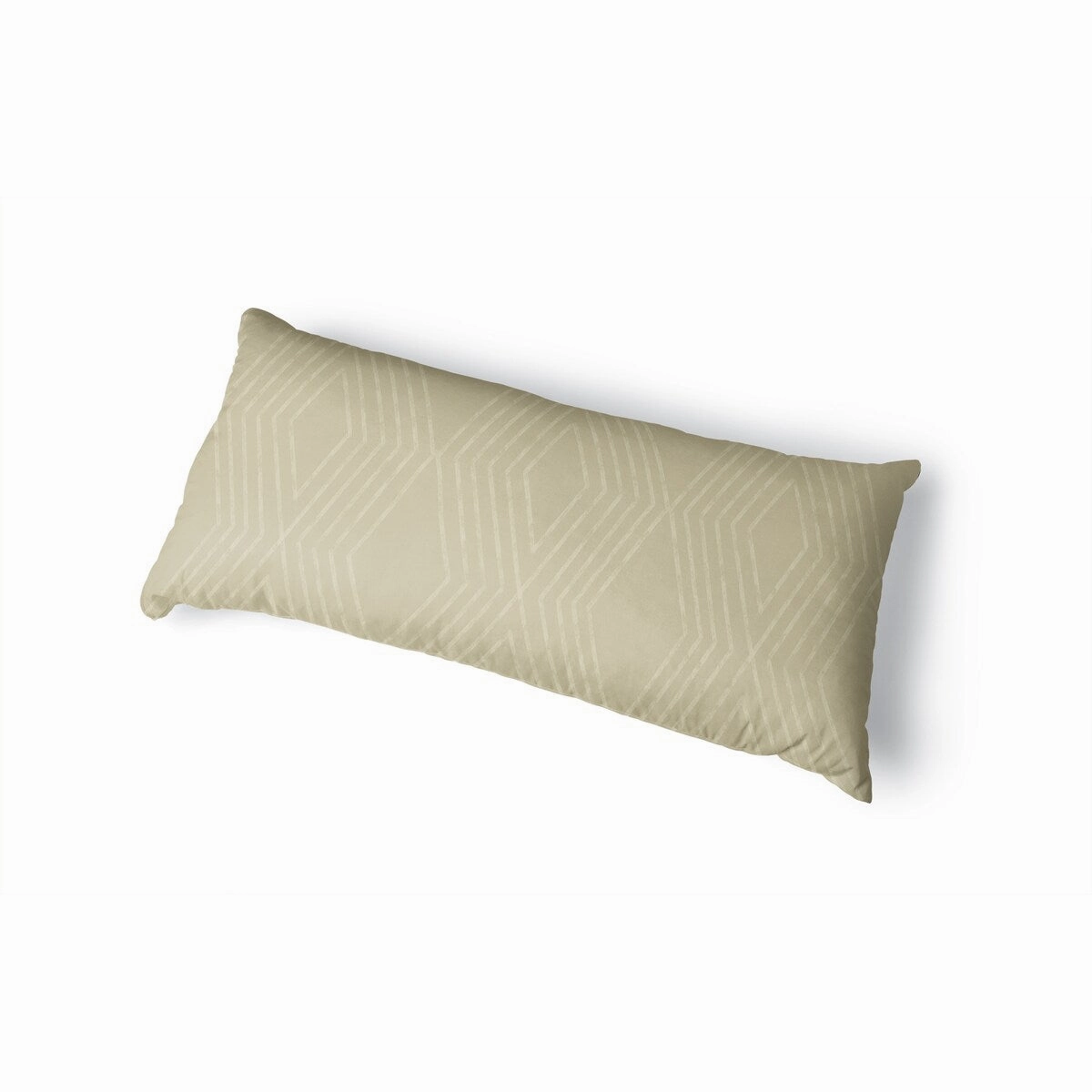 MAYA NATURAL Body Pillow By Kavka Designs - Beige, Tan pillows,bed pillow,sleeping cushion