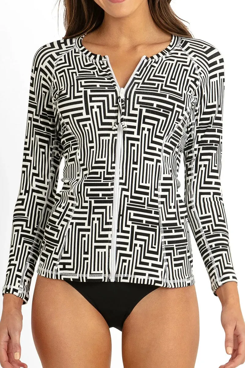 Maze Long Sleeve Rashie
