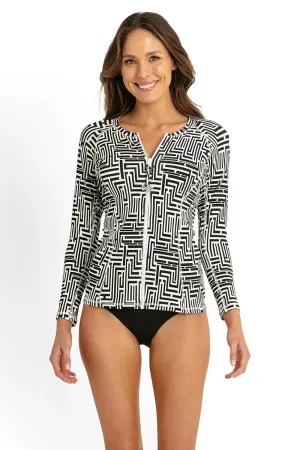 Maze Long Sleeve Rashie