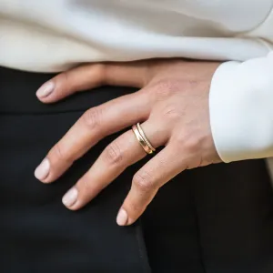 Medium Melt Gold Band