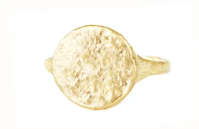Medium Round Signet Ring