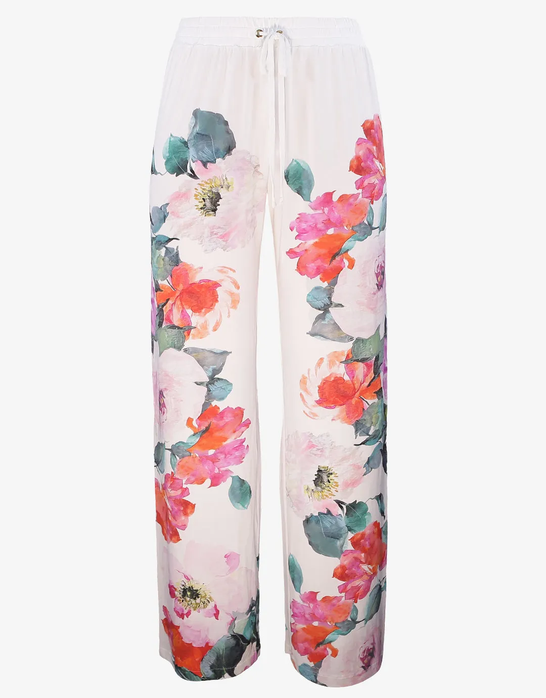 Melania Beach Trouser - Floral Multi