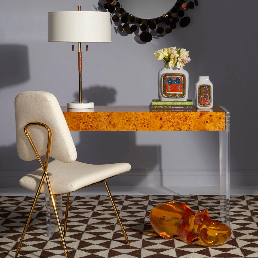 Melted Glass Owl Vase | Jonathan Adler Menagerie