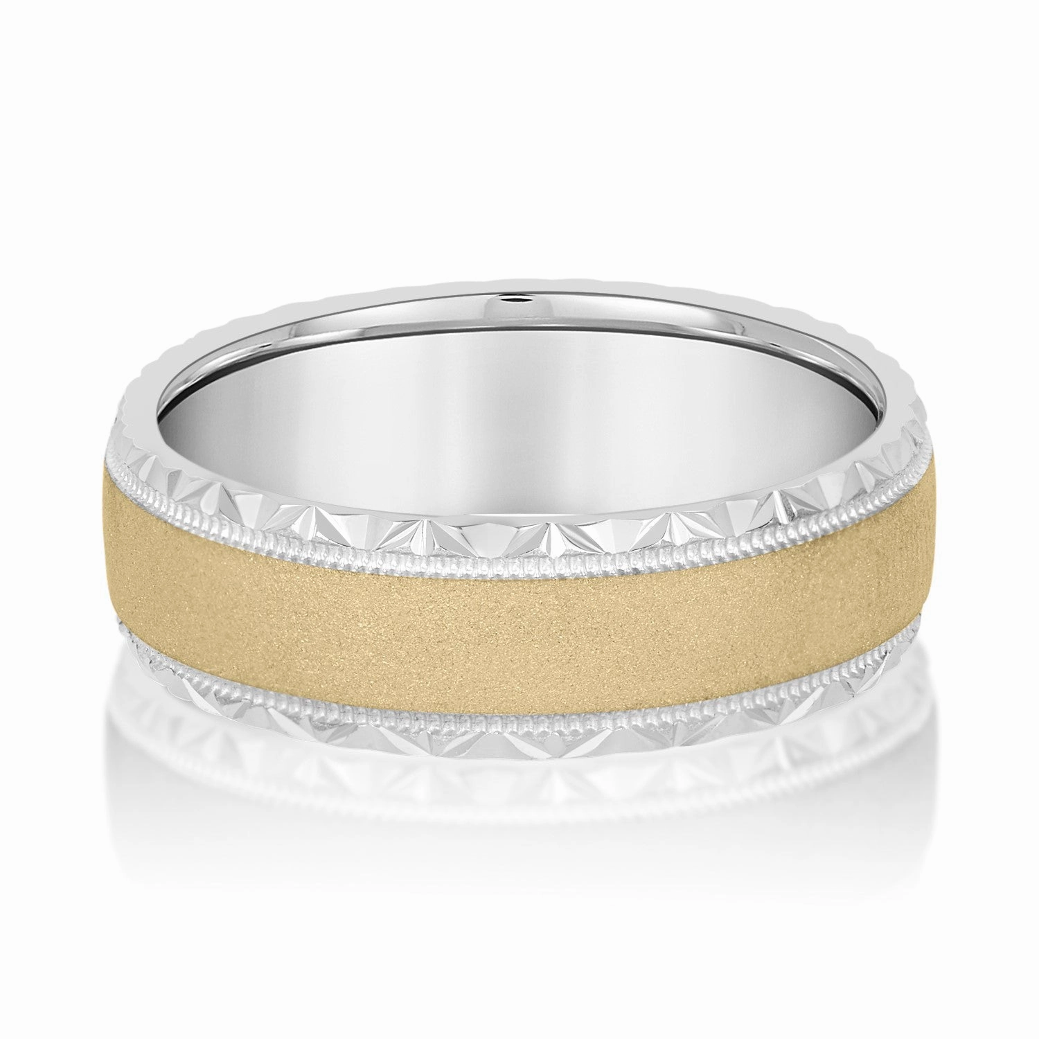 Men's Hammered Edge Band