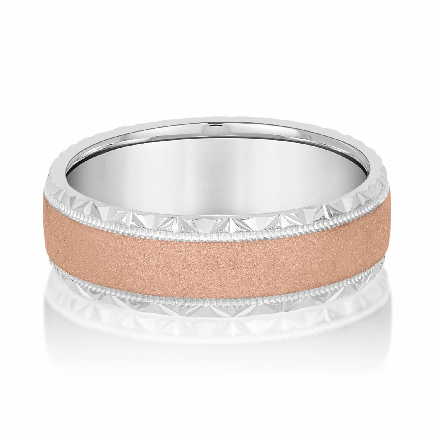 Men's Hammered Edge Band