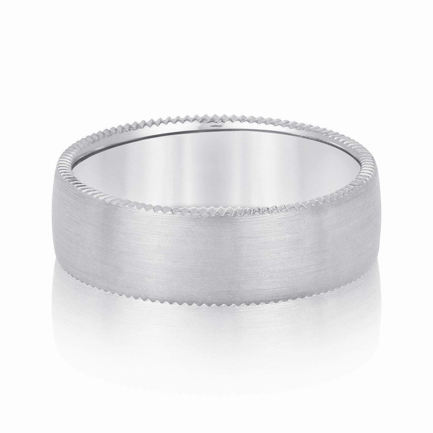 Men's Jagged Edge Wedding Band