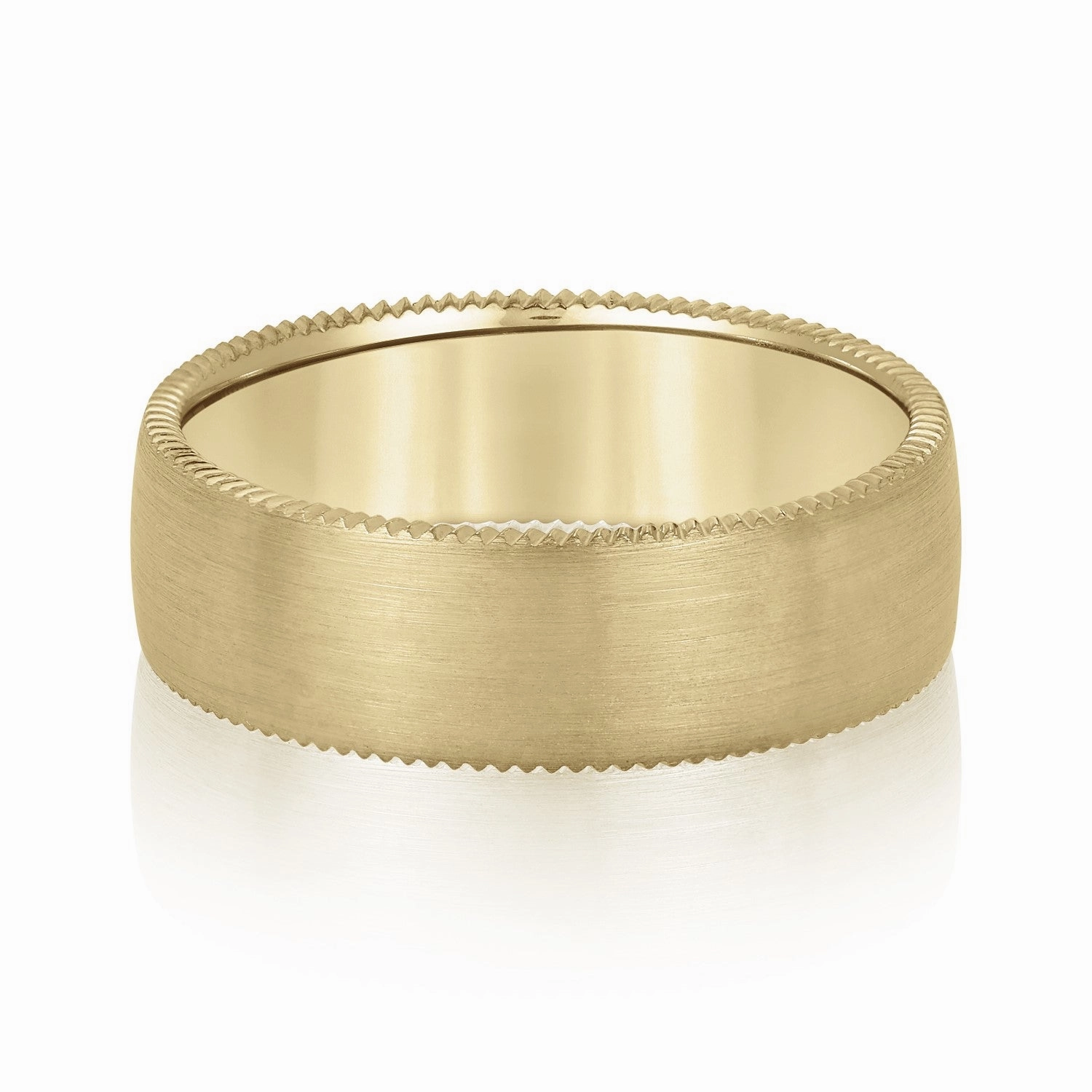 Men's Jagged Edge Wedding Band
