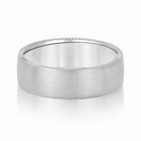 Men's Jagged Edge Wedding Band