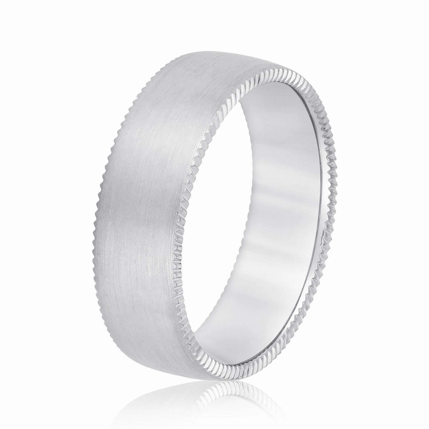 Men's Jagged Edge Wedding Band