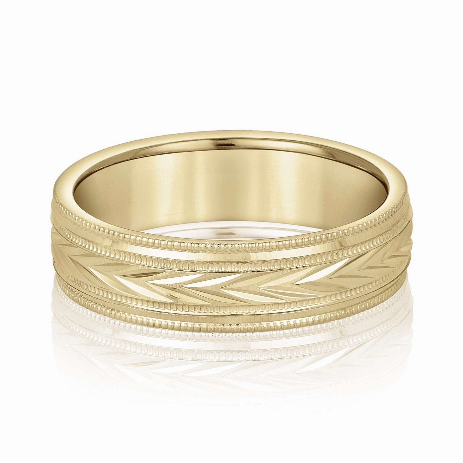 Men's Vintage Style with V Pattern Band
