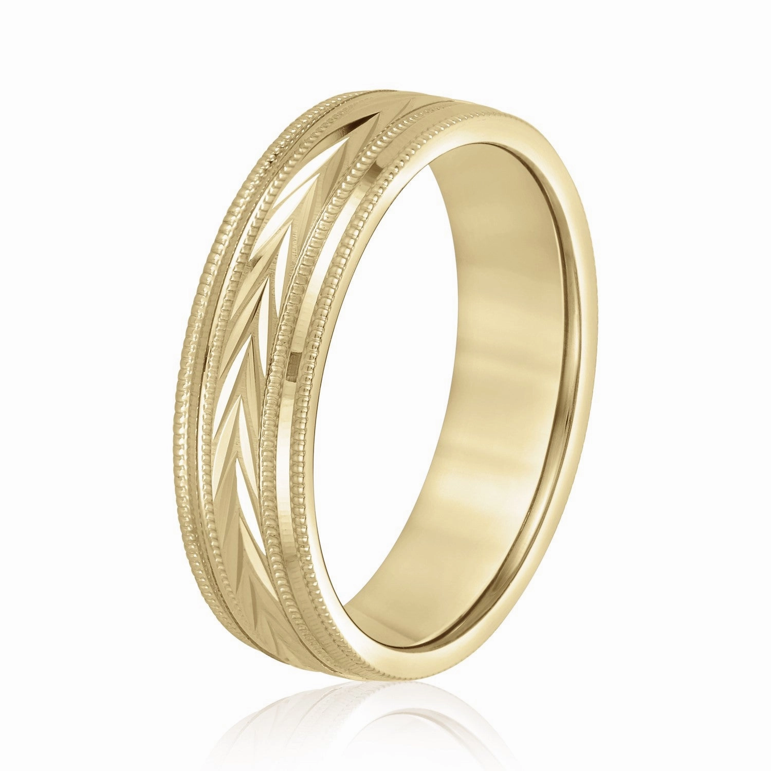 Men's Vintage Style with V Pattern Band