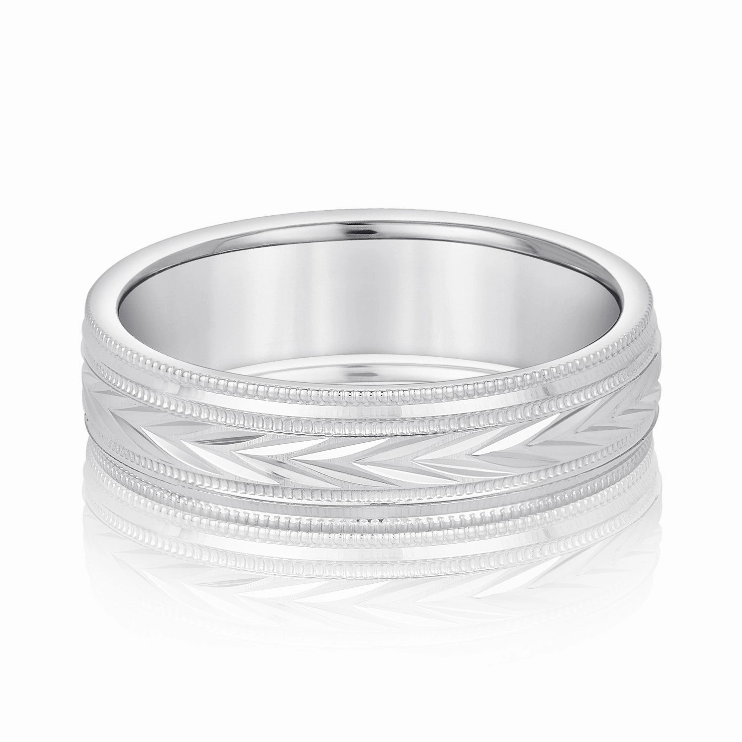 Men's Vintage Style with V Pattern Band