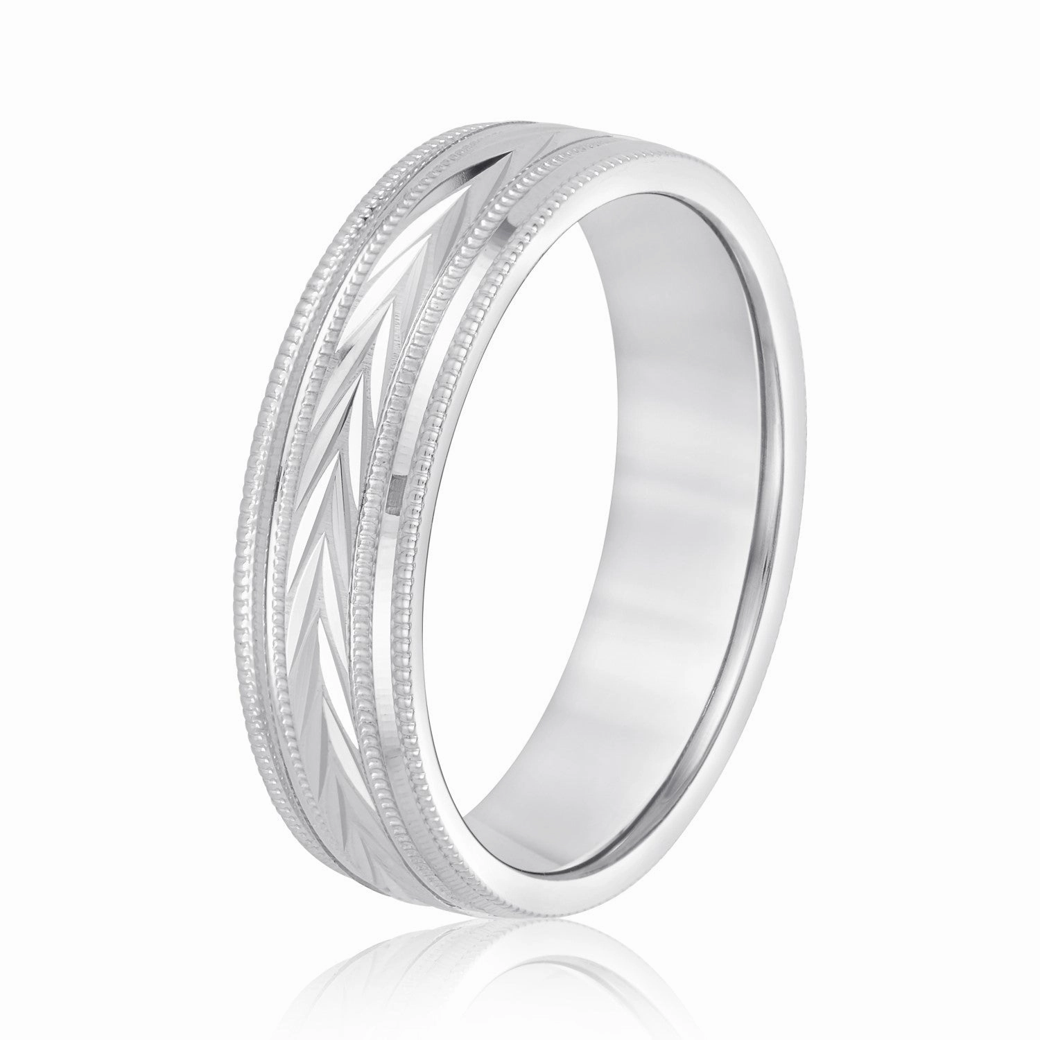 Men's Vintage Style with V Pattern Band