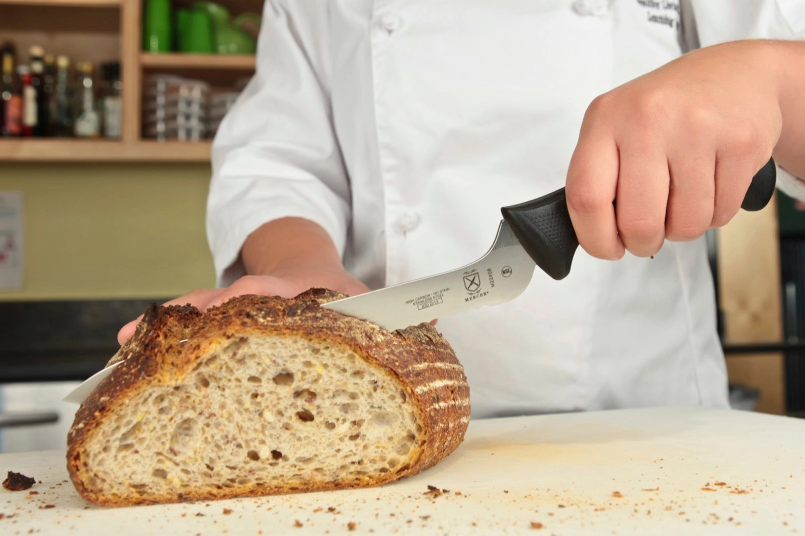 Mercer M22408 8" Millennia Bread Knife