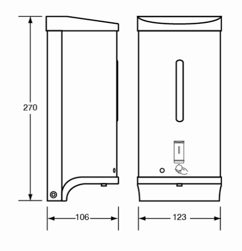 Metlam Foam Dispenser HKMSDFOAMDISP by Ozwashroom