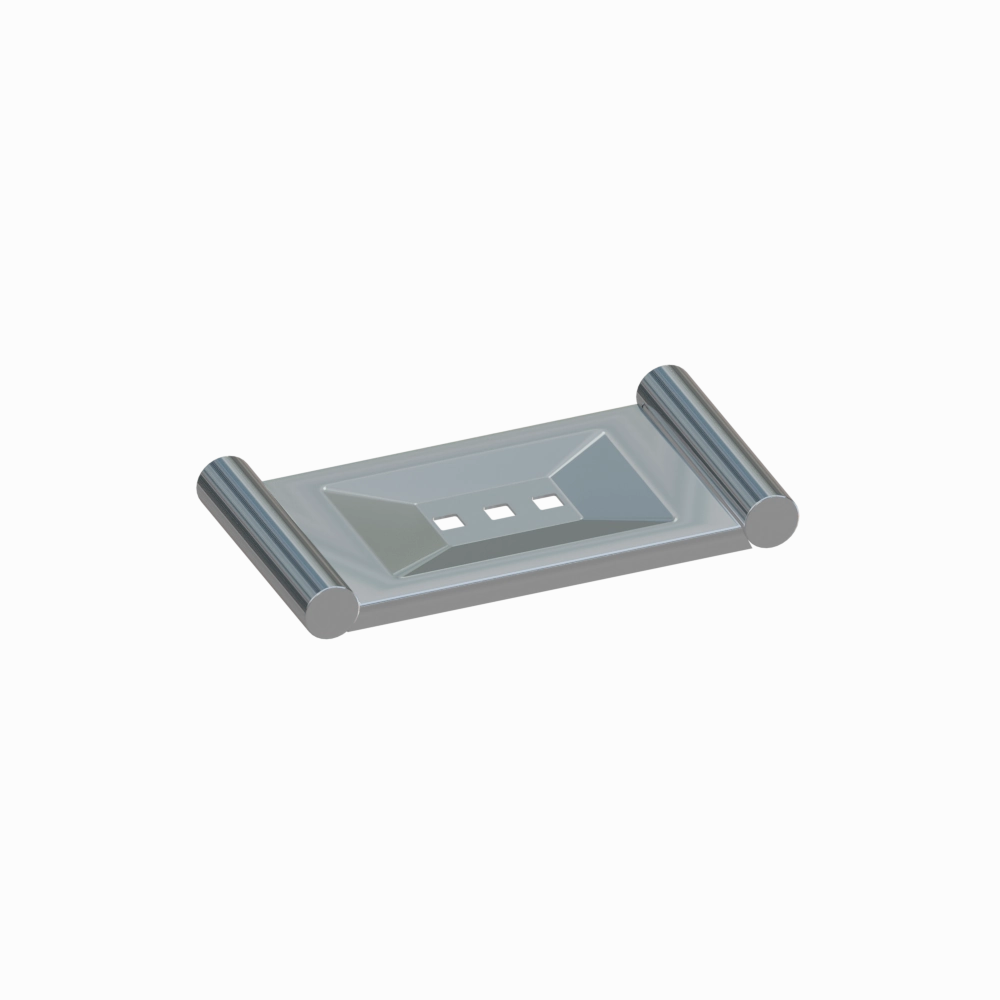Metlam Lawson Soap Dish in Polished Stainless Steel