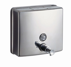 Metlam Square Soap Dispenser S'steel 1.2L ML603AS Shower Curtain,Bath Curtain