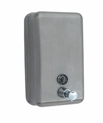 Metlam Vertical Soap Dispenser ML605AS Shower Curtain,Bath Curtain