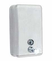 Metlam Vertical Soap Dispenser White Powder Coated ML605W Shower Curtain,Bath Curtain