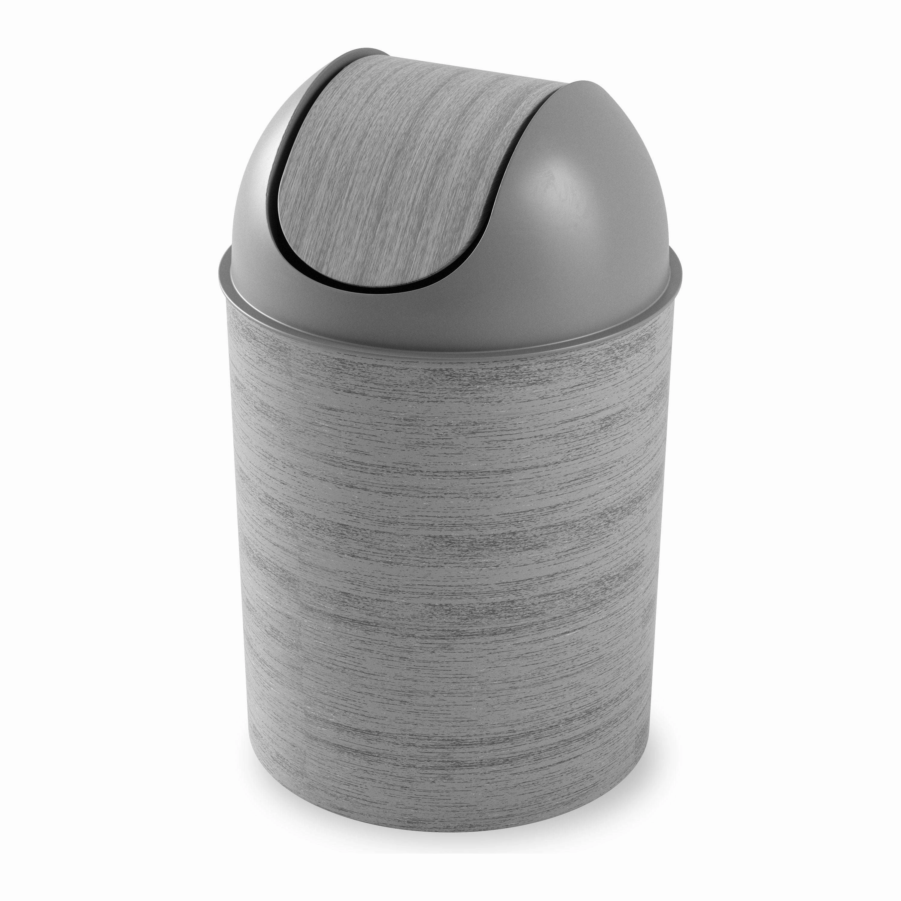 Mezzo Swing-Top Trash Can 2.5-Gallon (9L) Capacity