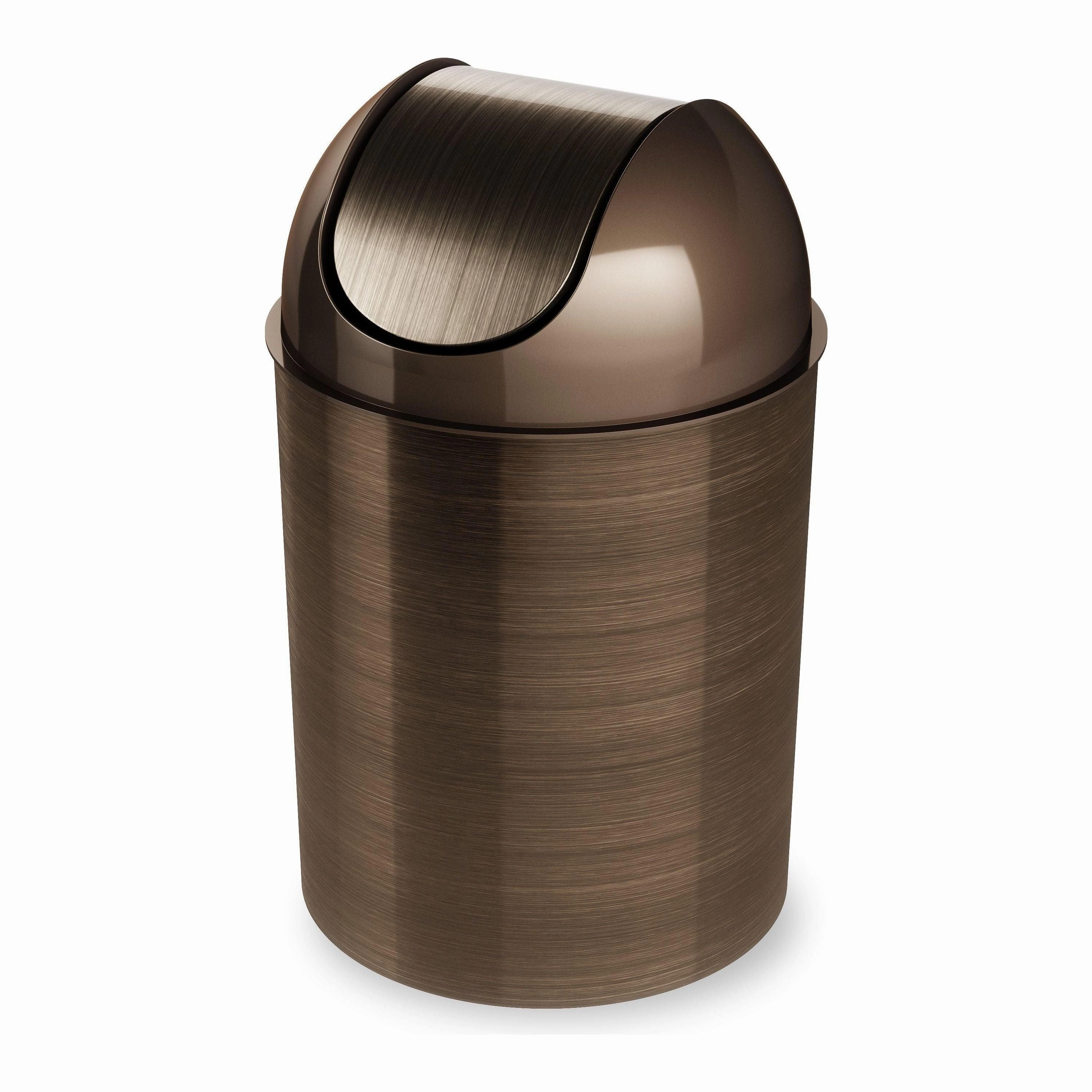 Mezzo Swing-Top Trash Can 2.5-Gallon (9L) Capacity
